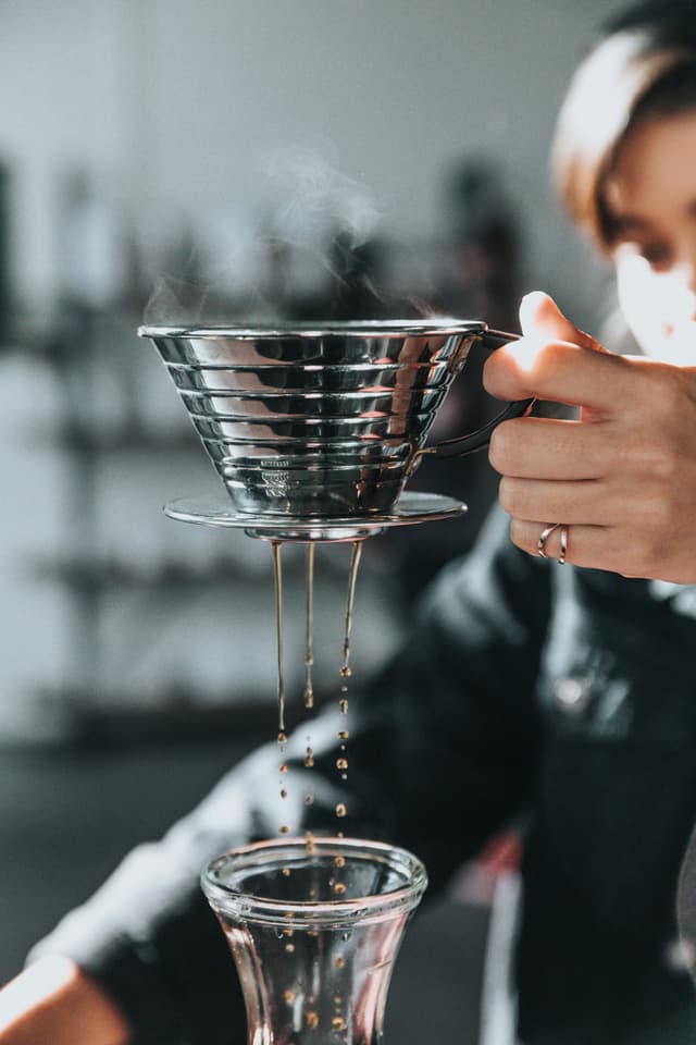 dripping coffee image
