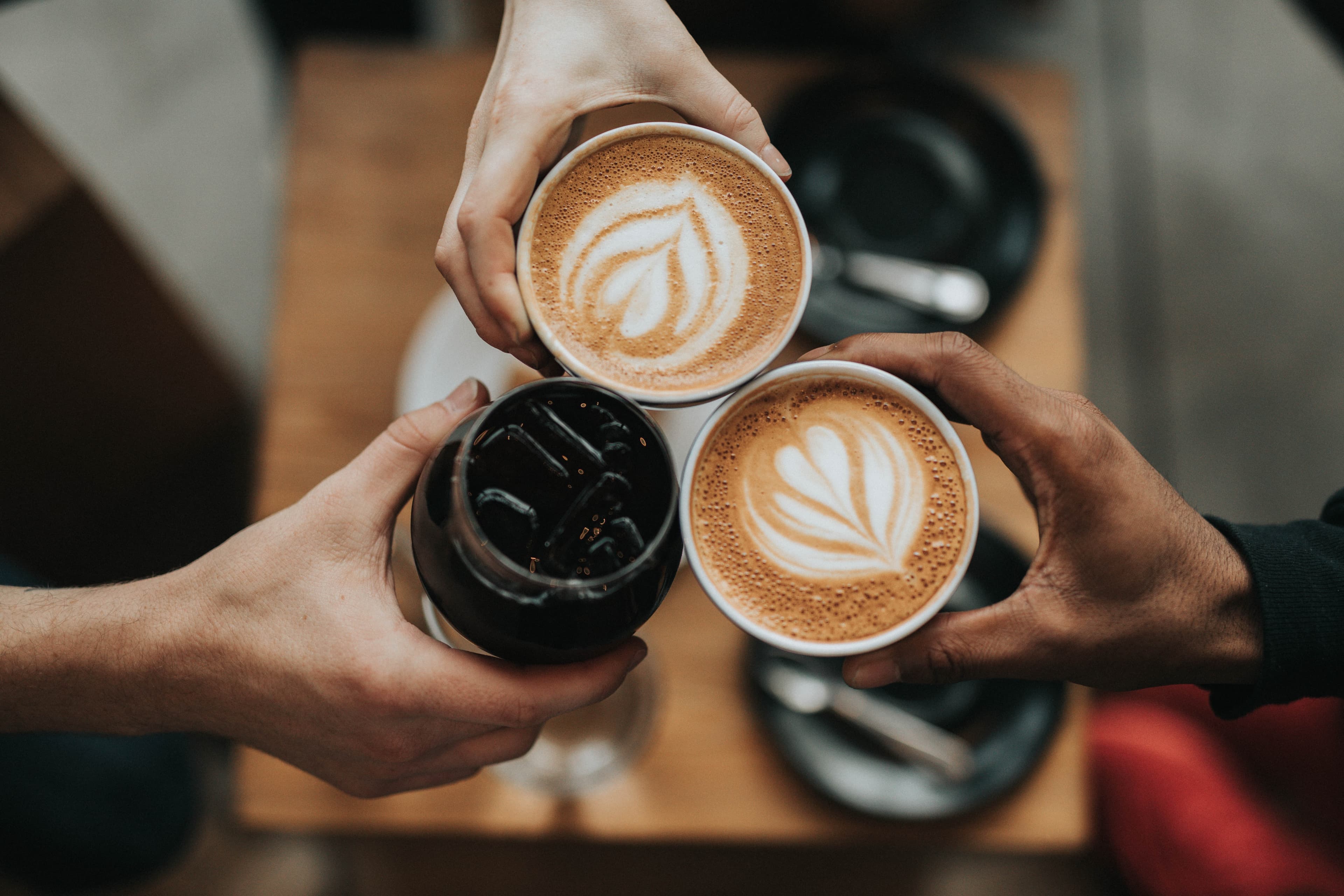 Sharing coffee image